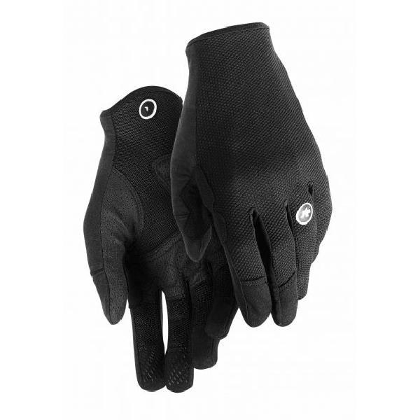 Foto van Assos Trail FF handschoenen zwart unisex M