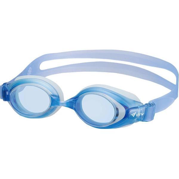 Foto van View Junior zwembril op sterkte -4/-4 blauw