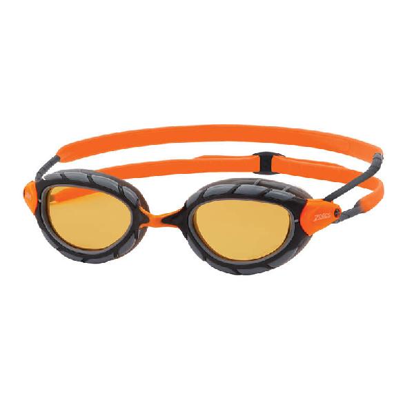 Foto van Zoggs Predator polarized ultra zwembril zwart/oranje