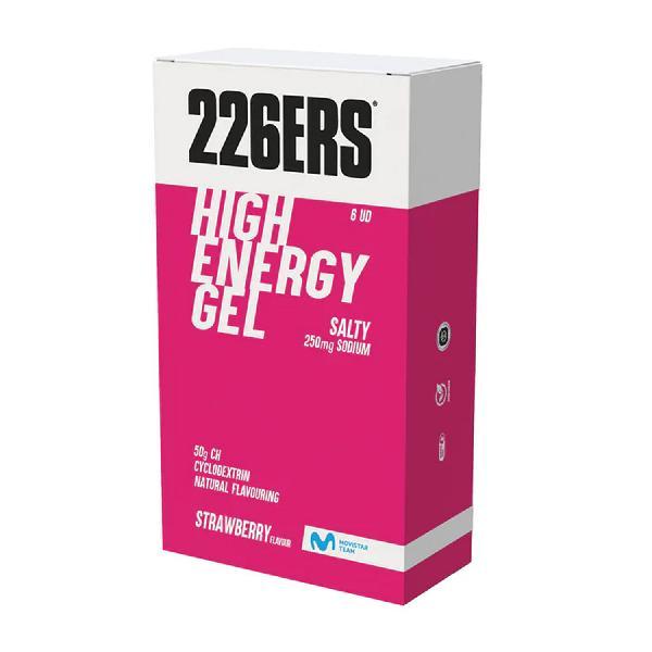 Foto van 226ers High Energy Gel 76gr Salty Strawberry 6x76g