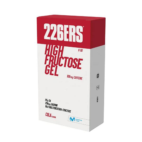 Foto van 226ers High Fructose Gel Caffeine Cola 6x80g
