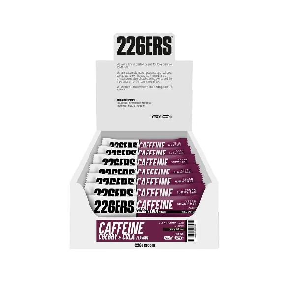 Foto van 226ers Vegan Gummy Bar Caffeine Cherry Cola 42x30g