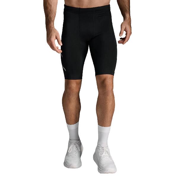 Foto van 2XU Core Compression Shorts Black/Silver Heren