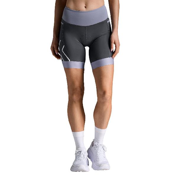 Foto van 2XU Core Tri 6 Inch Shorts Digitial Lilac/Turbulence Dames