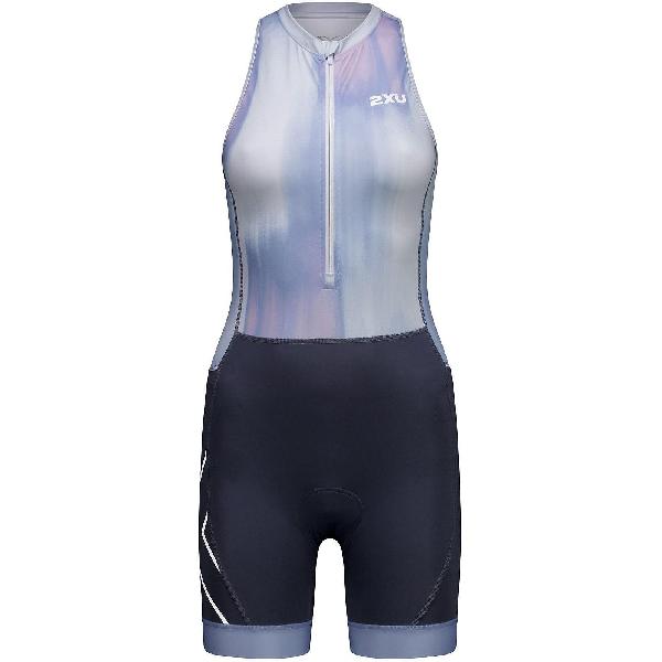 Foto van 2XU Core Trisuit mouwloos hydrangea/india ink Dames
