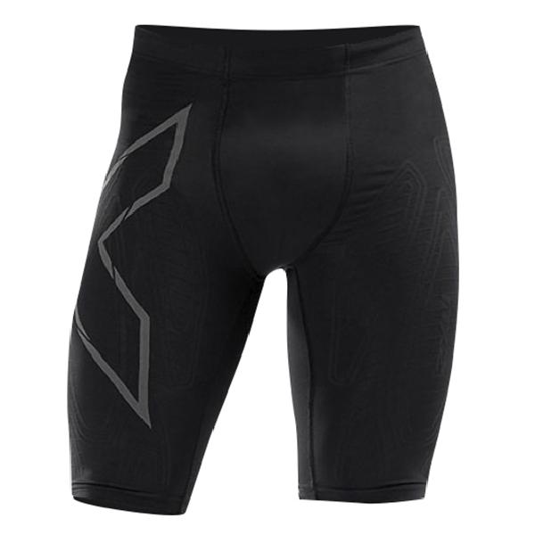 Foto van 2XU Light Speed Compression Shorts Black/Black Reflective Heren XL