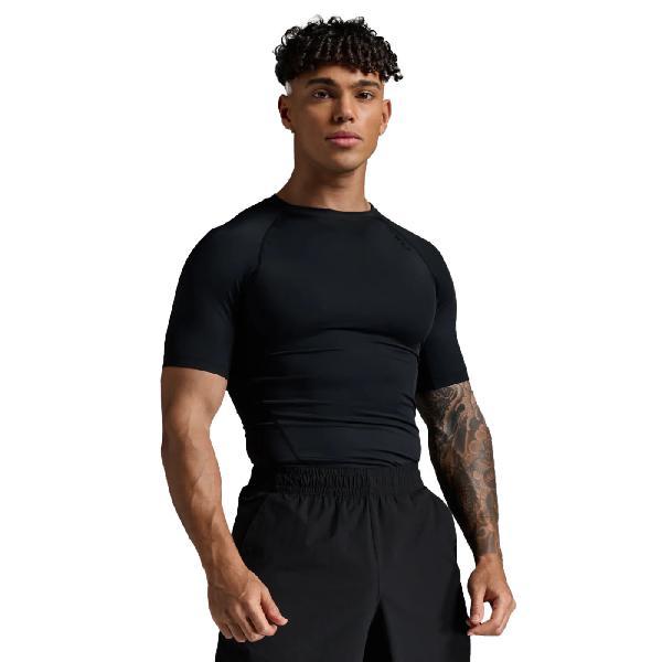 Foto van 2XU Light Speed Tech Tee hardloopshirt korte mouw Zwart Reflecterend Heren S