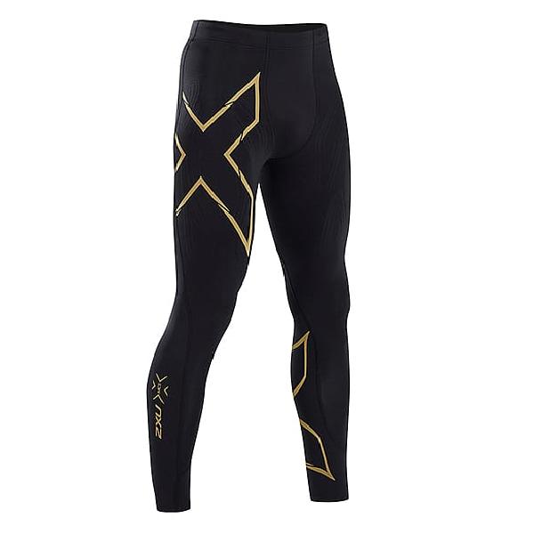 Foto van 2XU MCS Run Compressie tights zwart/goud heren
