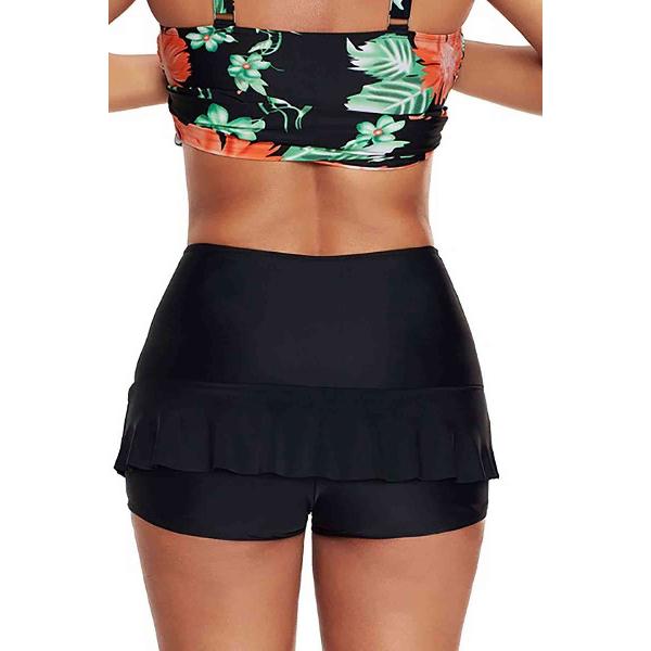 Foto van AMARANTA- Zwemrokje Zwart- Maat 40- Swimwear- Beachwear- Zwem- Strandmode