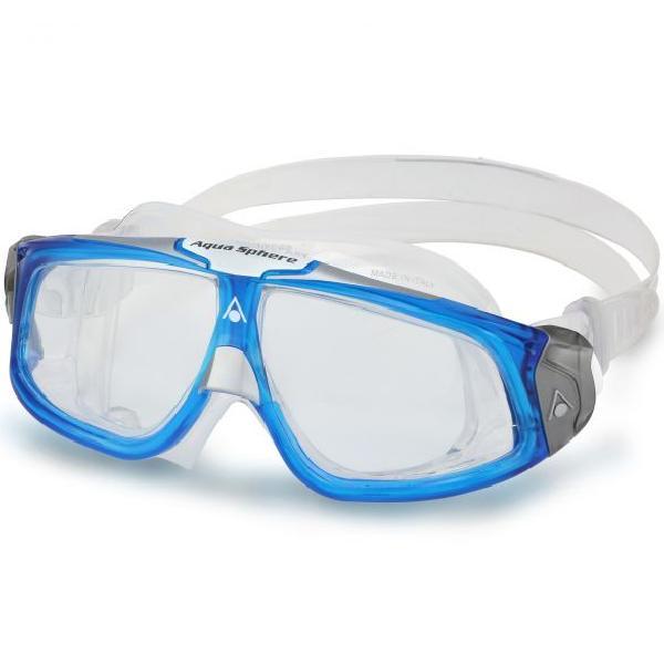 Foto van Aqua Sphere Seal 2.0 Clear Lens zwembril blauw/wit