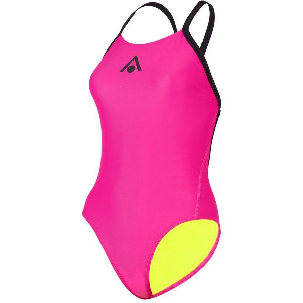 Foto van Aquasphere Essential Wide Back - Badpak - Dames - Roze/Zwart - 44