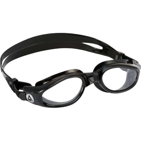 Foto van Aquasphere Kaiman - Zwembril - Volwassenen - Clear Lens - Zwart