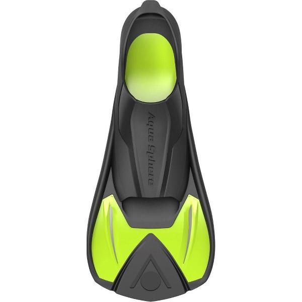 Foto van Aquasphere Microfin - Zoomers - Volwassenen - Geel/Zwart - 38/39