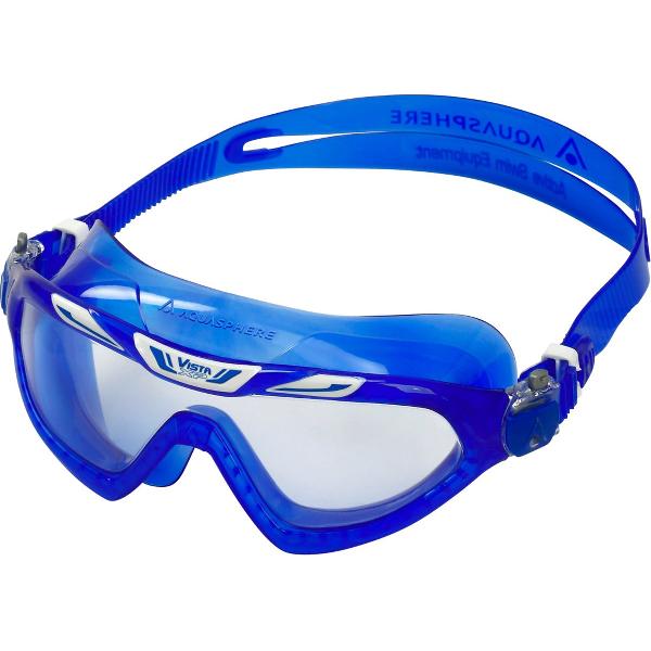 Foto van Aquasphere Vista XP - Zwembril - Volwassenen - Clear Lens - Blauw/Wit