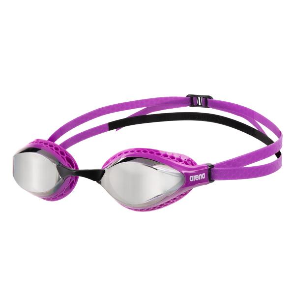 Foto van Arena Airspeed mirror zwembril zilver/paars