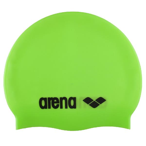 Foto van Arena Classic Silicone swimcap acid lime/black