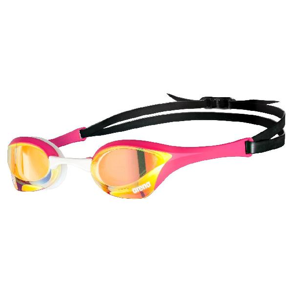 Foto van Arena Cobra Ultra Swipe Swim Mirror Goggles - Copper/Pink