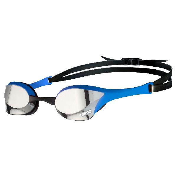 Foto van Arena Cobra Ultra Swipe Swim Mirror Goggles - Silver/Blue
