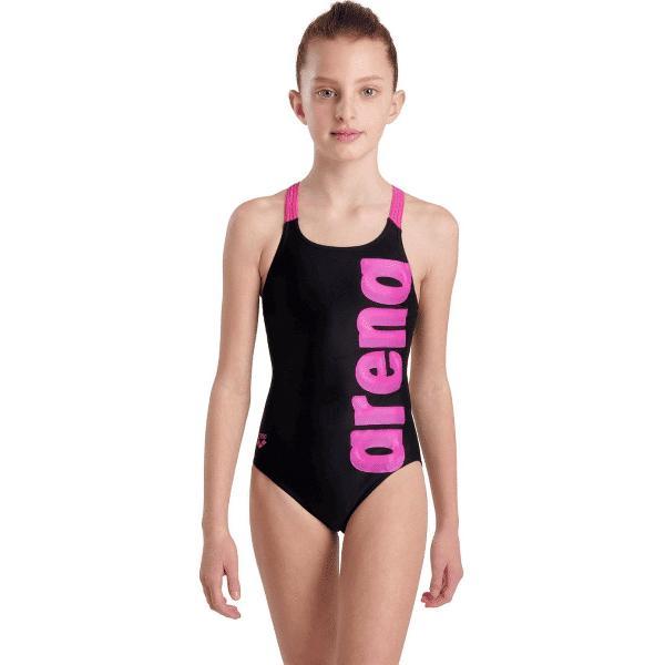 Foto van Arena Girl Swimsuit V Back Graphic
