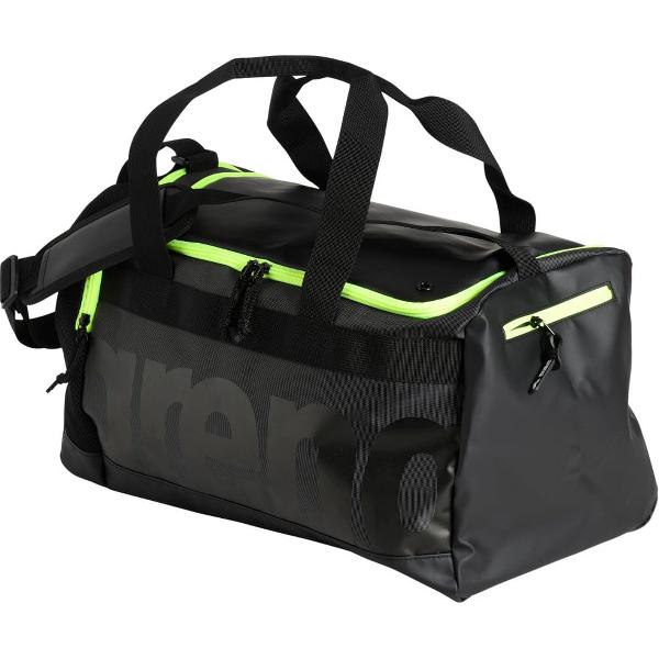 Foto van Arena Spiky III Duffle 40 Darksmoke-Neonyellow