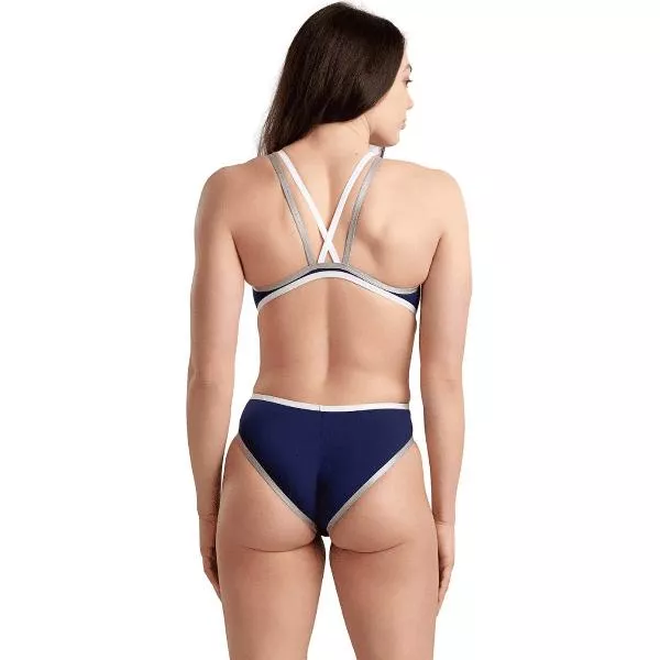 Foto van Arena Swimsuit Double Cross One Back Navy White Silver