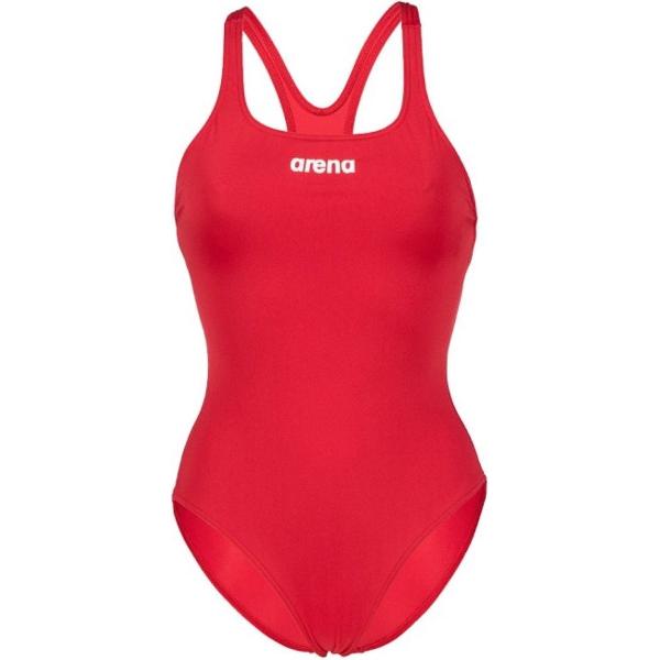 Foto van Arena Team Swim Pro Solid Badpak Dames - Rood | Maat: 40