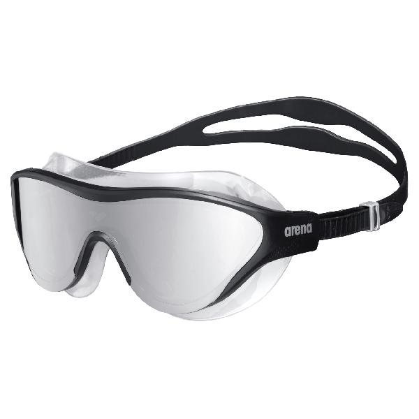 Foto van Arena The One mask mirror zwembril zilver/zwart