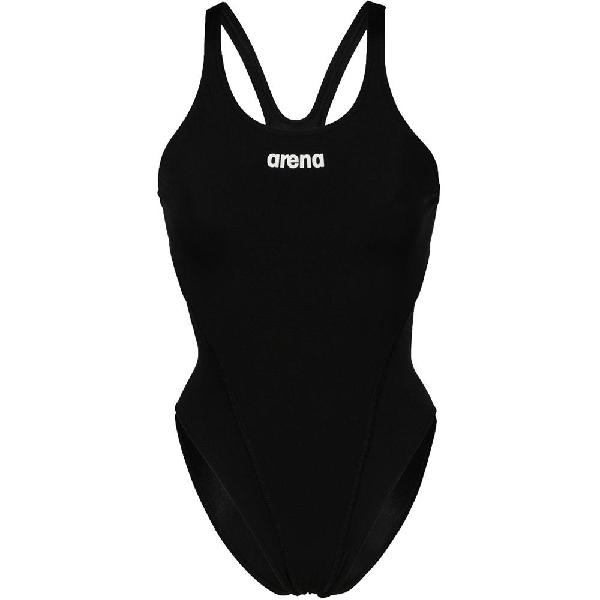 Foto van Arena Women's Team Swimsuit Swim Tech Solid - Black/White