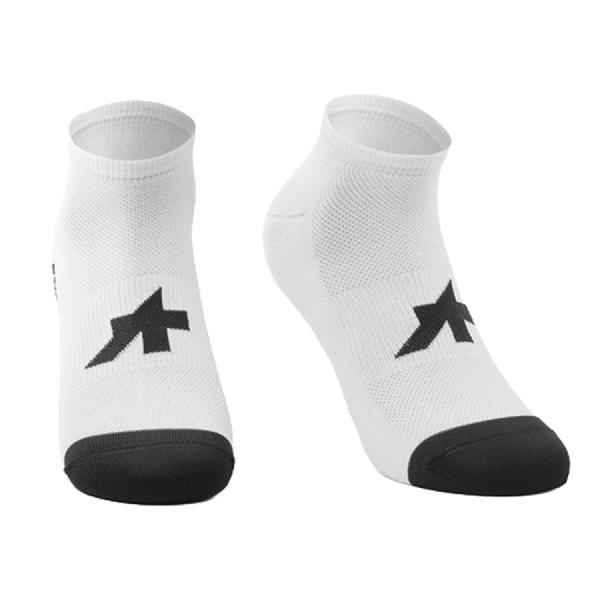 Foto van Assos Endurance Low Socks S11 unisex wit I