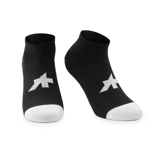 Foto van Assos Endurance Low Socks S11 unisex zwart II
