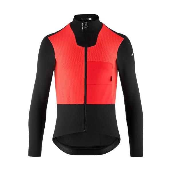Foto van Assos Equipe R HABU winter fietsjack S11 lolly red heren XL