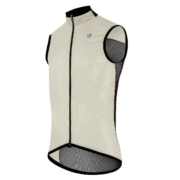Foto van Assos Mille GT C2 wind fietsvest Moon Sand heren S