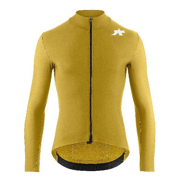 Foto van Assos Mille GT Spring Fall Jersey S11 fietsshirt lange mouw golden yellow heren