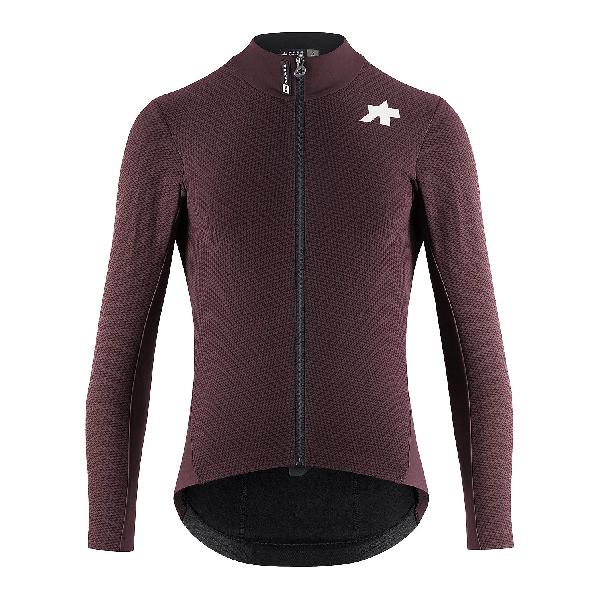 Foto van Assos Mille GT Winter Jacket S11 EVO fietsjack mulberry brown heren
