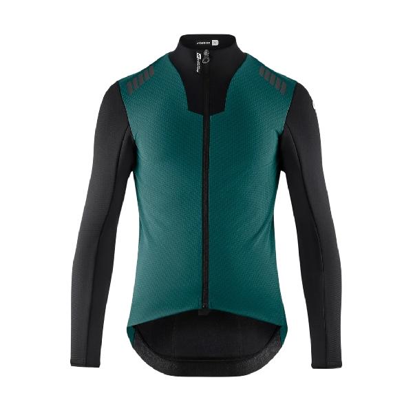 Foto van Assos Mille GT eisenherz Ultraz S11 winter fietsjack foundation green heren M