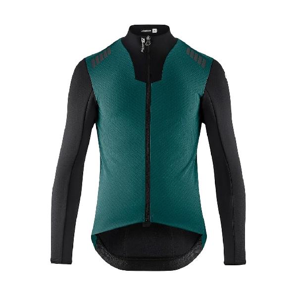 Foto van Assos Mille GT eisenherz Ultraz S11 winter fietsjack foundation green heren