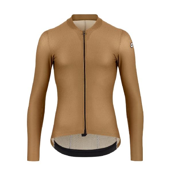 Foto van Assos Mille GT lange mouw jersey S11 bronze ash heren L