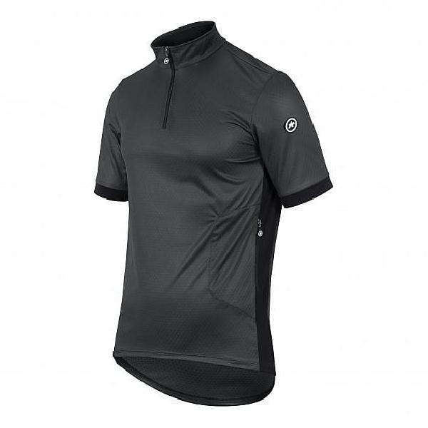 Foto van Assos Mille GTC fietsshirt C2 SS grijs heren