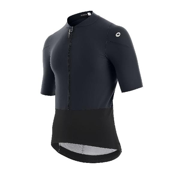 Foto van Assos Mille GTS C2 fietsshirt korte mouw donker grijs heren