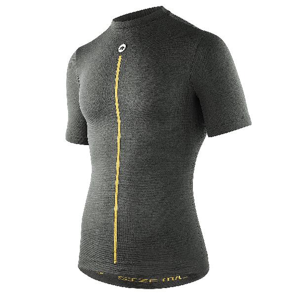 Foto van Assos Skin Layer Spring/Fall SS ondershirt anthracite grey heren