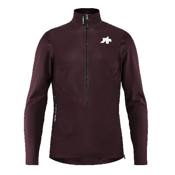 Foto van Assos Tactica Rain Jacket T5 regenjack mulberry brown unisex