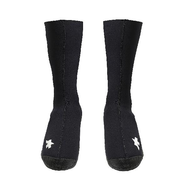 Foto van Assos Thermo Rain Booties P1 overschoenen Black Series unisex