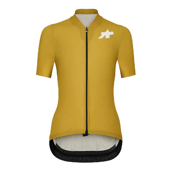 Foto van Assos UMA GT S11 fietsshirt EVO Golden Yellow dames