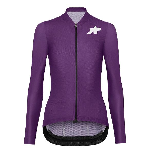 Foto van Assos UMA GT S11 fietsshirt EVO Wisteria Violet dames