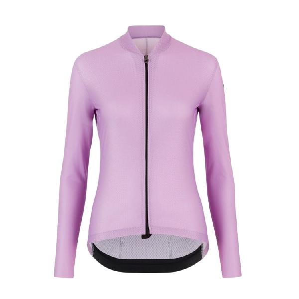 Foto van Assos UMA GT lange mouw jersey S11 roze dames L