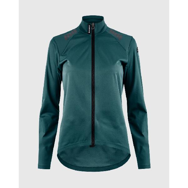 Foto van Assos UMA GT shell jacket S11 foundation green dames M