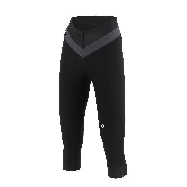 Foto van Assos UMA GT spring/fall C2 fietsbroek driekwart zonder bretels zwart dames