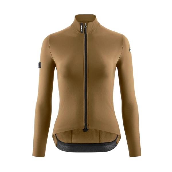 Foto van Assos UMA GT spring/fall fietsshirt lange mouw C2 bronze ash dames M