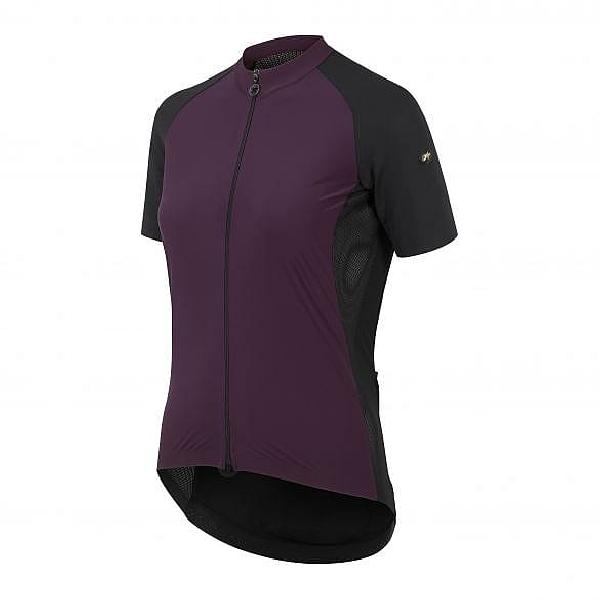 Foto van Assos UMA GTV C2 fietsshirt korte mouw paars dames