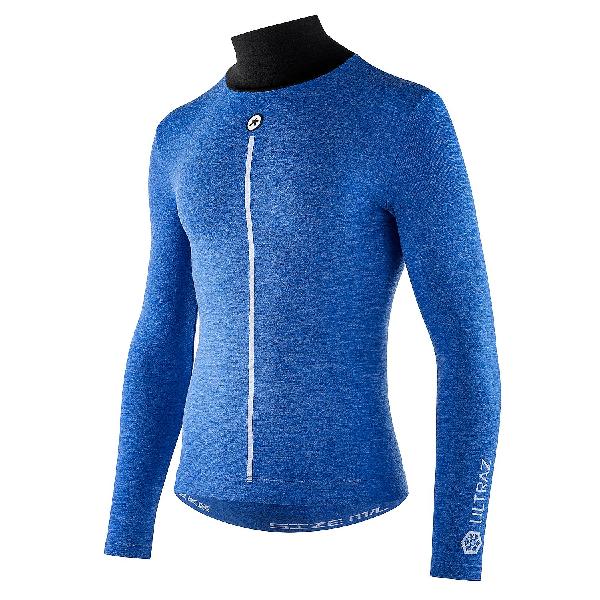 Foto van Assos Ultraz winter LS P1 skin layer ondershirt calypso blue heren